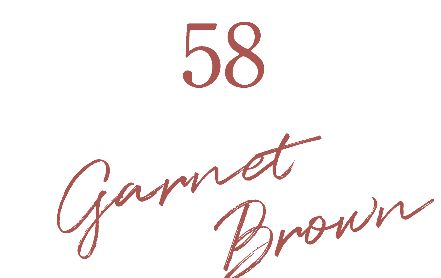 ガーネットブラウン